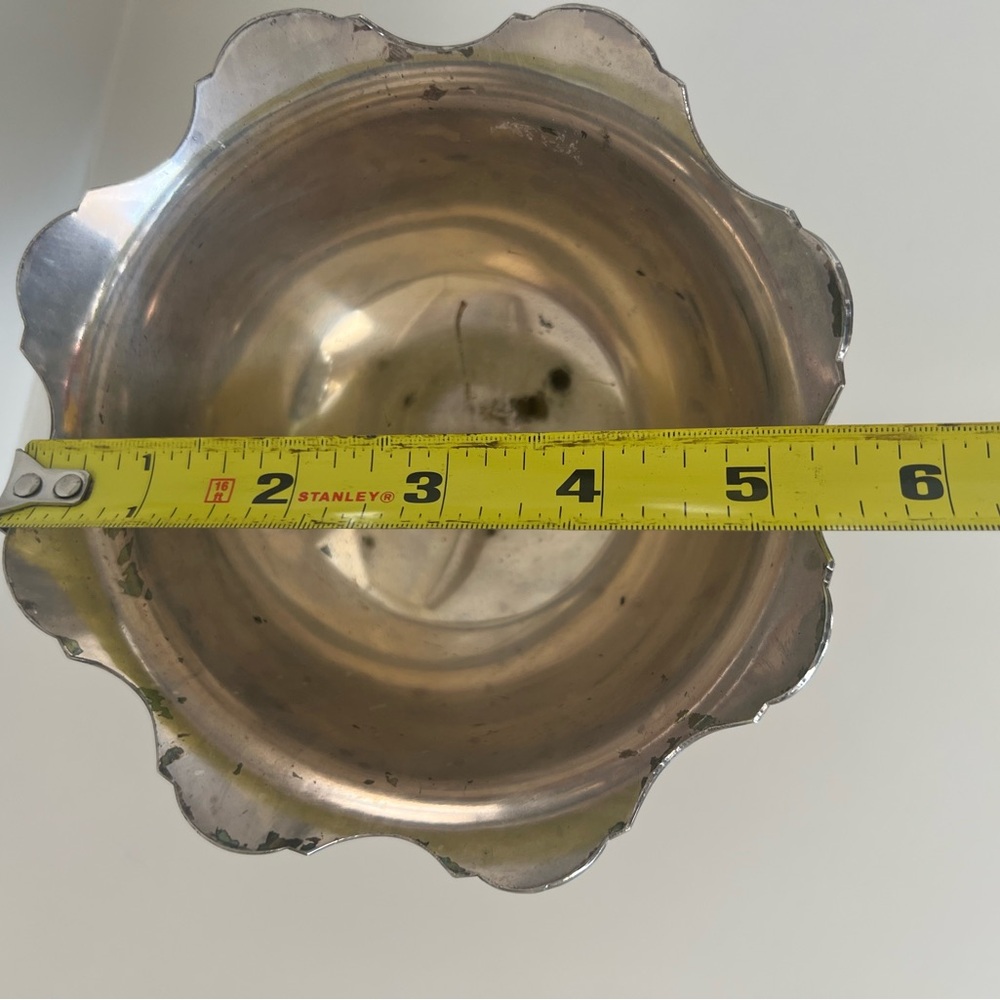 Vintage Silver Decorative Bowl - Picture 2 of 7
